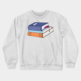 Stack of Books Crewneck Sweatshirt